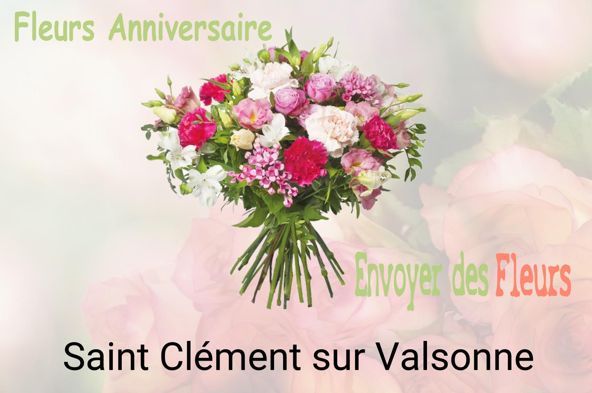 Bouquet de fleurs d’anniversaire livré à Saint-Clément-sur-Valsonne